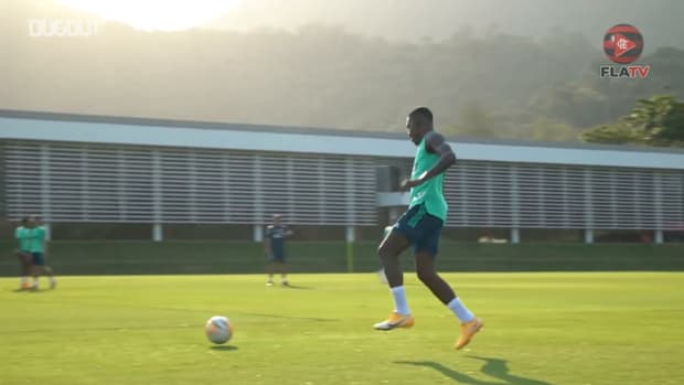 Flamengo's first session before Independiente del Valle clash